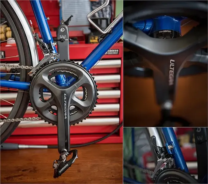 Dave Yates Frame Building Course Complete Bike Front Mech.webp
