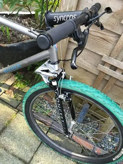 【希少】美品Vintage McMahon Titanium Fork 1989 希少】美品Vintage McMahon Titanium Fork 1989 希少】美品Vintage