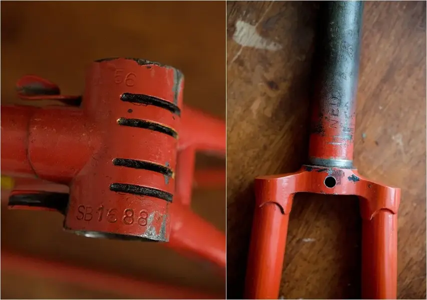 SB1688 1977 SBDU Ilkeston TI-Raleigh Team Pro Reynolds 531 Frame Number.webp