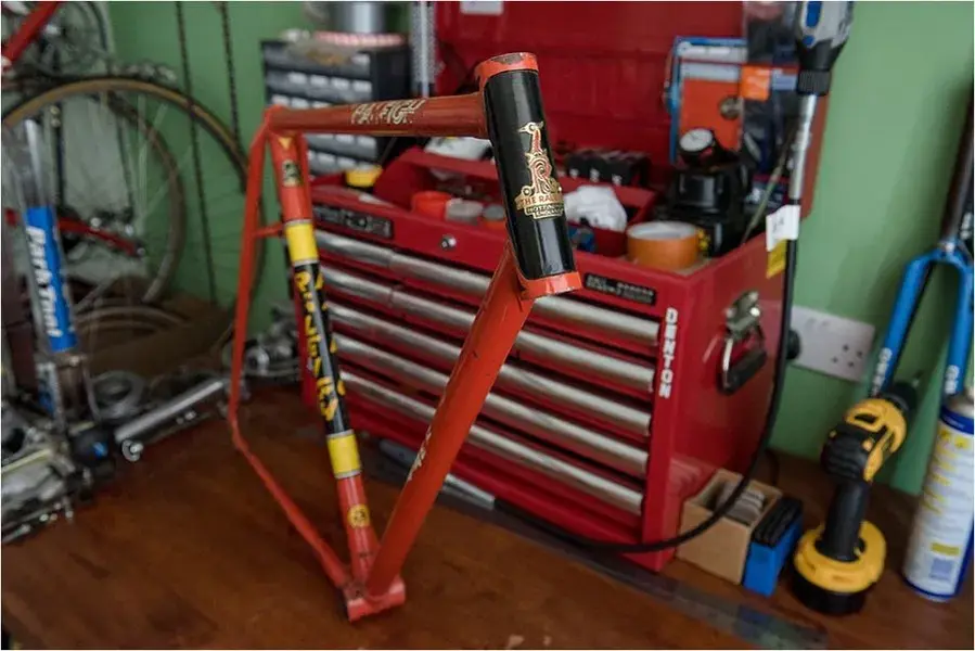 SB1688 1977 SBDU Ilkeston TI-Raleigh Team Pro Reynolds 531 Frame.webp