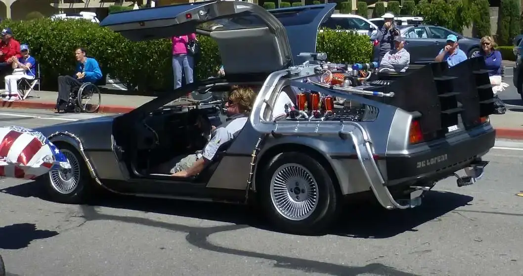 Back to the Future Delorean.webp