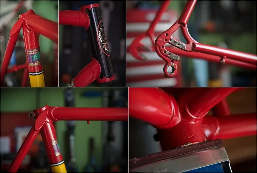 6 SB3800 SBDU Ilkeston 1980 TI-Raleigh Team Pro 753 Frame Detail.webp