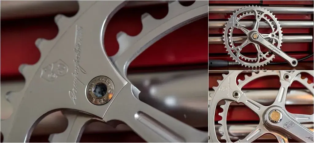 SB6398 SBDU Ilkeston Reynolds 753R Campagnolo Super Record 50th Anniversary Chainset After.webp