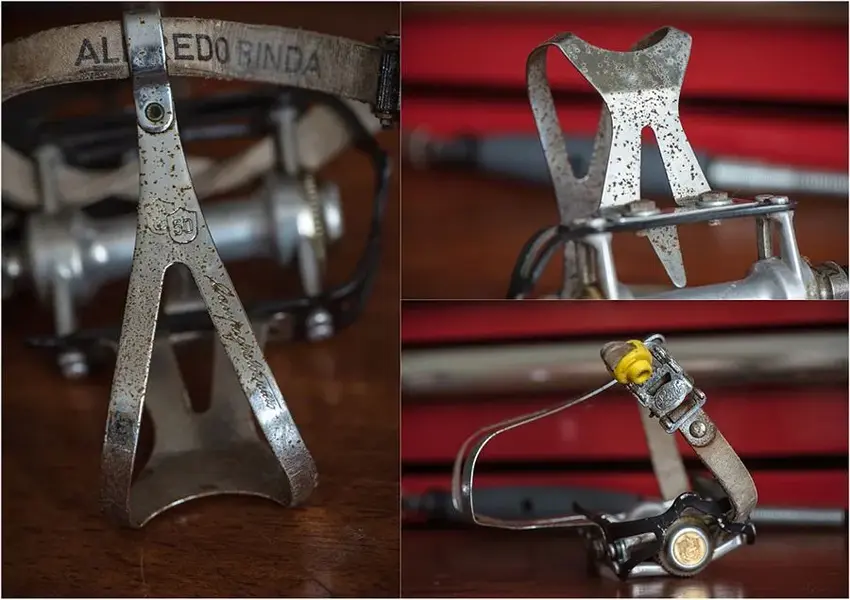 SB6398 SBDU Ilkeston Reynolds 753R Campagnolo Super Record 50th Anniversary Pedals Before.webp