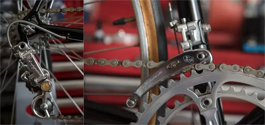 SB6398 SBDU Ilkeston Reynolds 753R Campagnolo Super Record 50th Anniversary  Derailleurs.webp