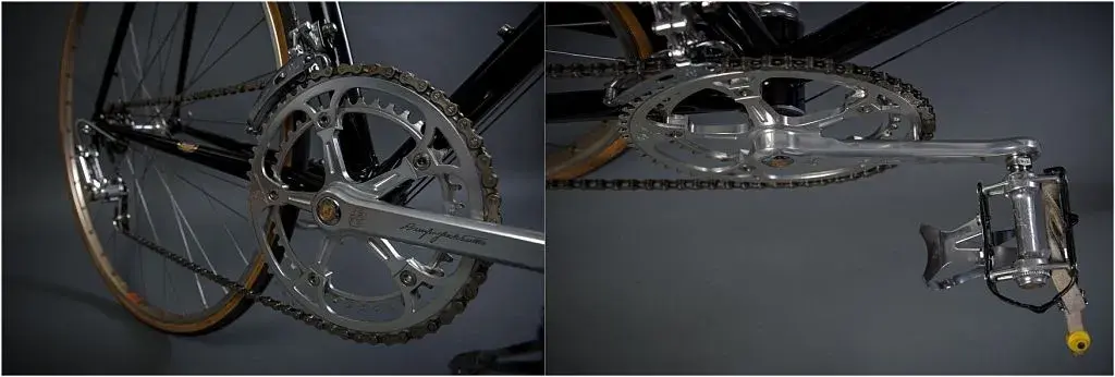 SB6398 SBDU Ilkeston Reynolds 753R Campagnolo Super Record 50th Anniversary Chainset and Pedals.webp