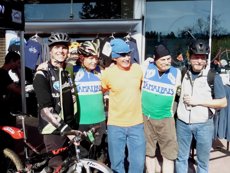 Me, Joe Breeze, Jer Heidenreich, Charlie Kelly, and Marc Vendetti.webp
