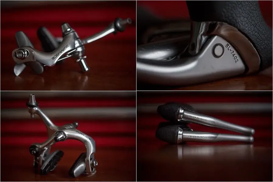 SB8868 SBDU Nottingham 753R Services des Courses Dura-Ace 7402 SLR Single Pivot Brakes.webp