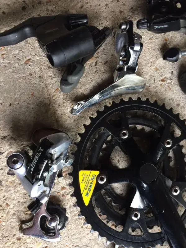 Dérailleur Exage 400 EX chappe courte - Équipements vélos