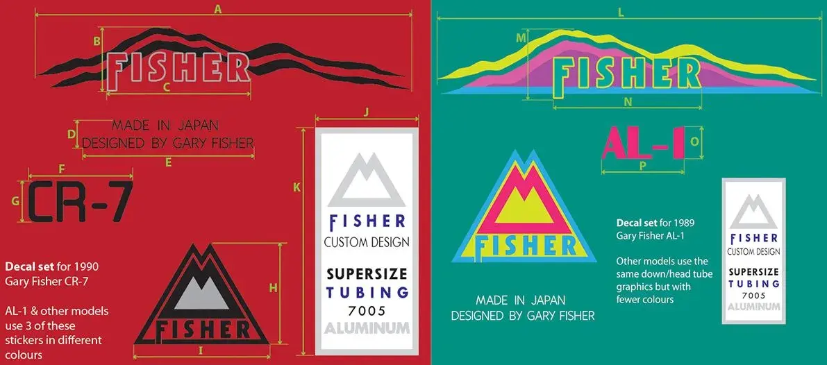 Gary Fisher Sticker set 1989-90 low-res.webp