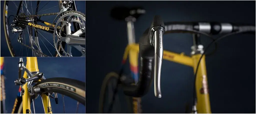 SB8868 SBDU Nottingham 1988 Raleigh Banana Reynolds 753R Dura-Ace 7402 Brake Lever.webp