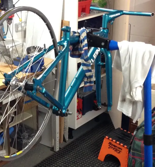 Klein Adept 1993 Candy teal, finished. | Retrobike