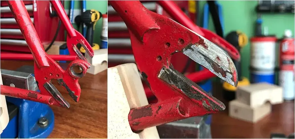 SB632 1976 SBDU 753 Track Frame Hanger Chopped Off.webp