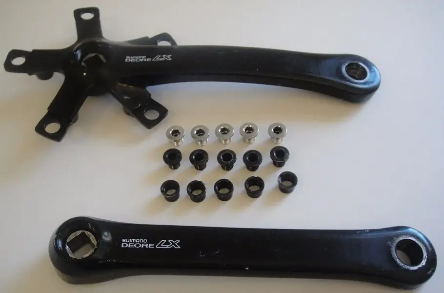 Black LX CrankArms.webp