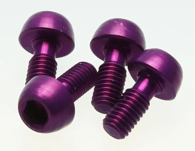 Tune brake bolts M6 NOS purple.webp