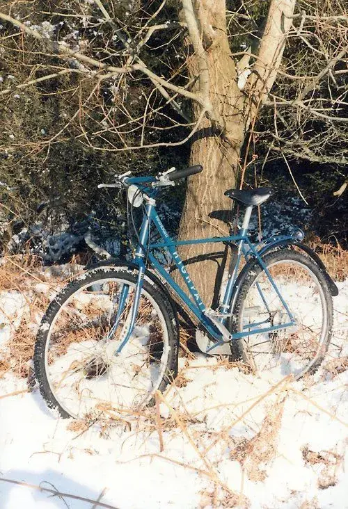 North Downs near Guildford 1987 Moira's Bike.webp