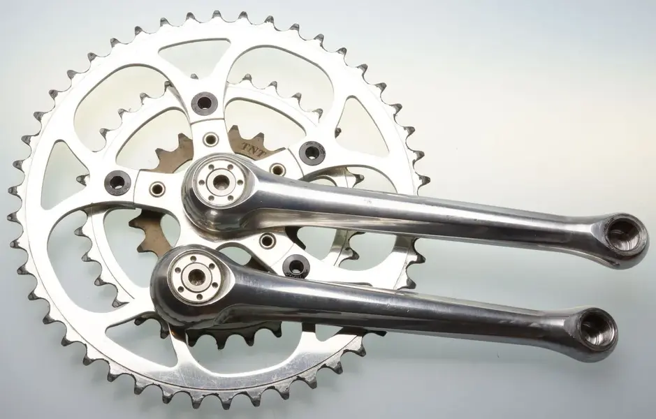Topline SL cranks silver VGC.webp