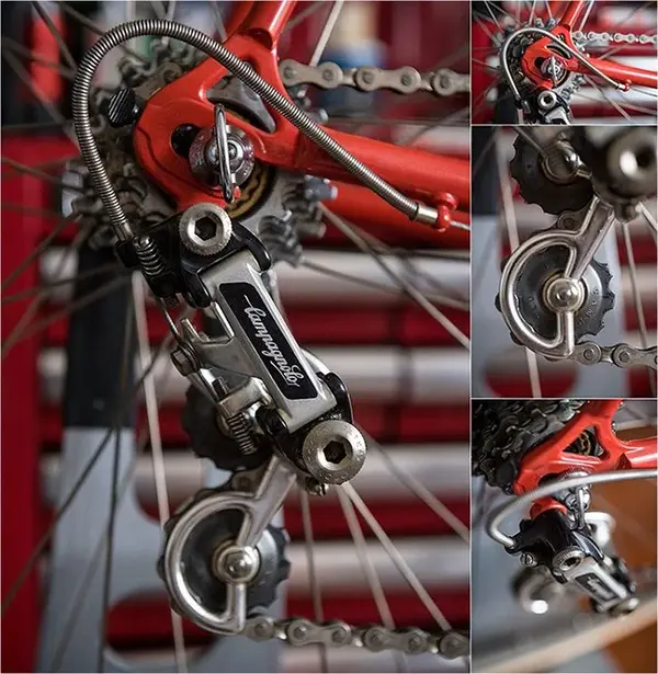 SBDU Ilkeston SB6827 1984 Reynolds 531c Campagnolo Super Record Rear Derailleur.webp