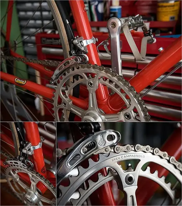 SBDU Ilkeston SB6827 1984 Reynolds 531c Campagnolo Super Record Front Derailleur.webp