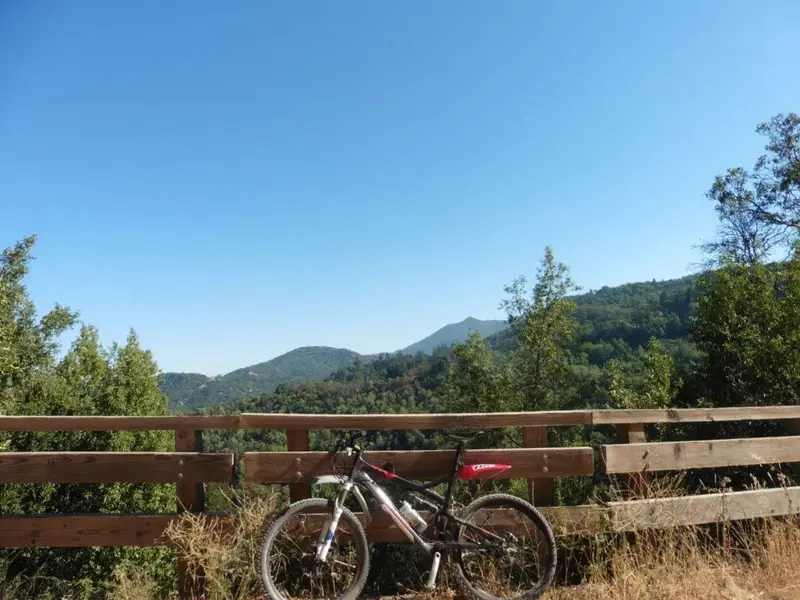 Part way up-Tam in the distance.webp