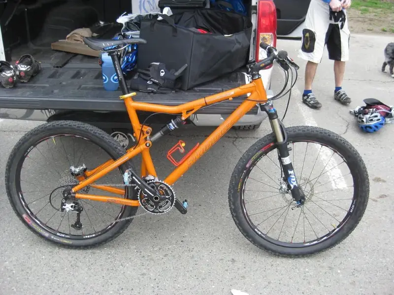 2008 Santa Cruz Blur XC Before and After Retrobike