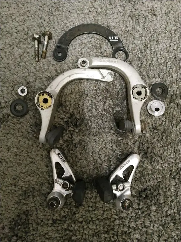 Shimano U 2 BR MT63 U brake BR MT62 brake set Retrobike