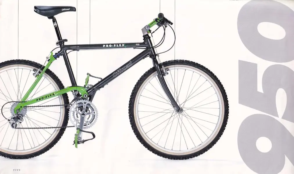 Catalogue - 1991 Offroad Pro-Flex | Retrobike