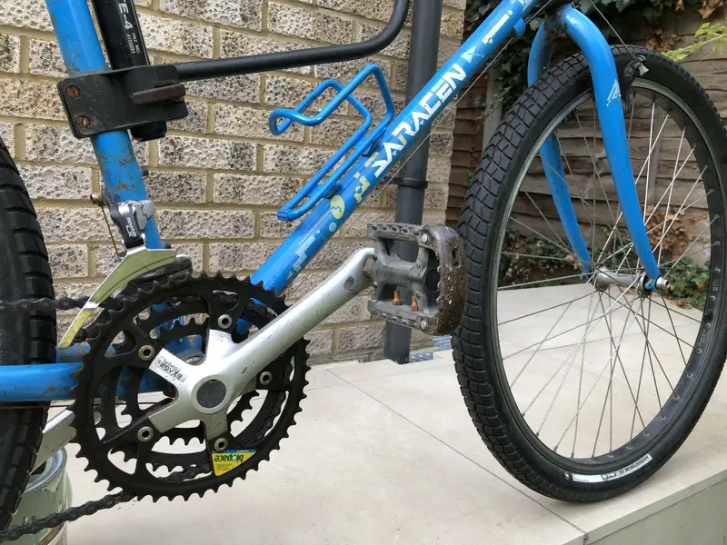 Saracen Tufftrax 1989 Aegean Blue Retrobike