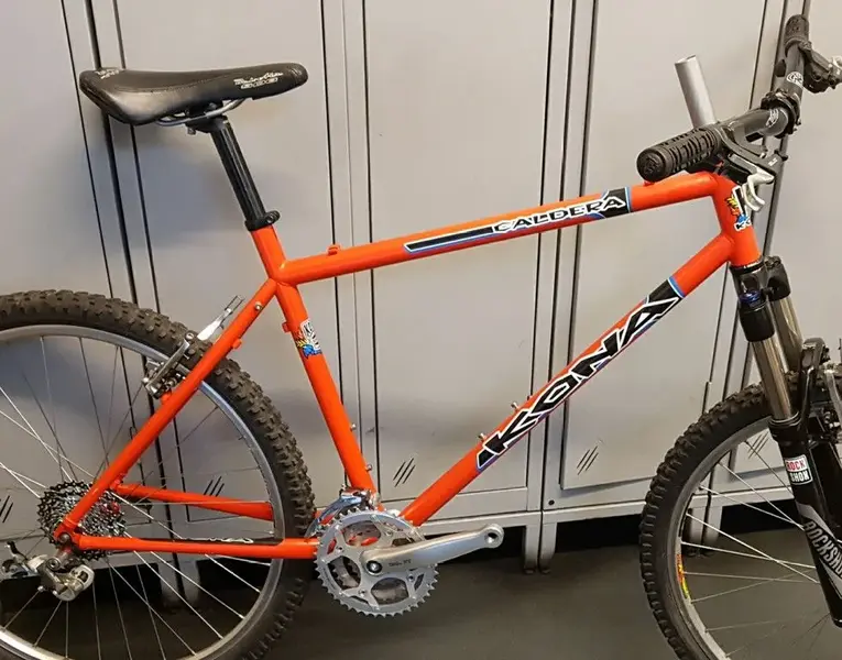 1999 Kona Caldera frame. Retrobike