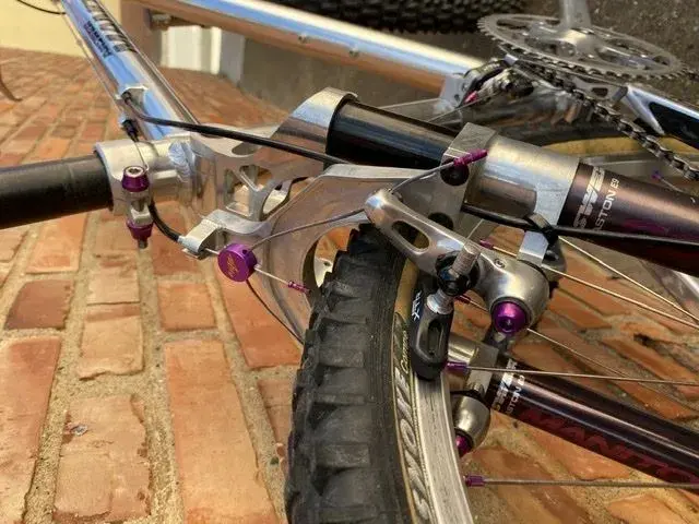 Fourche Rétro Vtt Answer Manitou 3 Three 1/8 Fourche Rétro Vtt Answer Manitou 3 Three 1/8