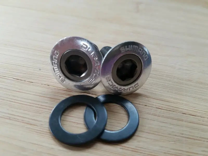 Shimano Dura Ace Titanium Crank Bolts.webp