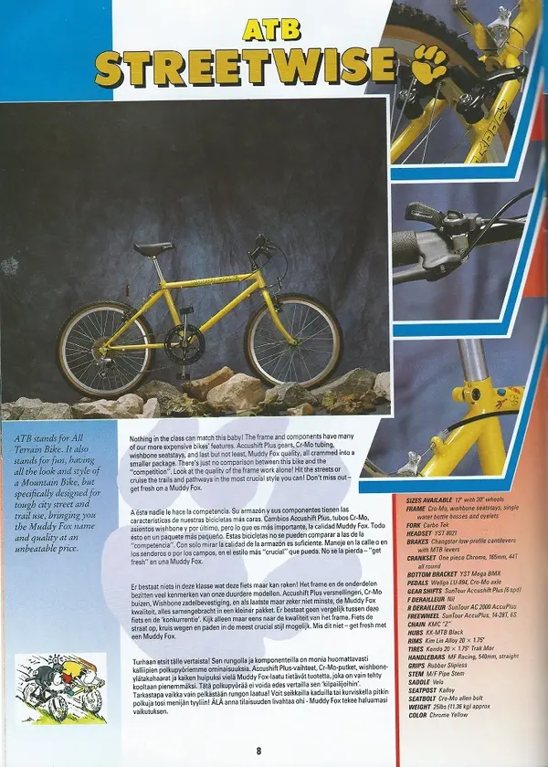 1990 Muddy Fox Katana Catalogue P.8.webp