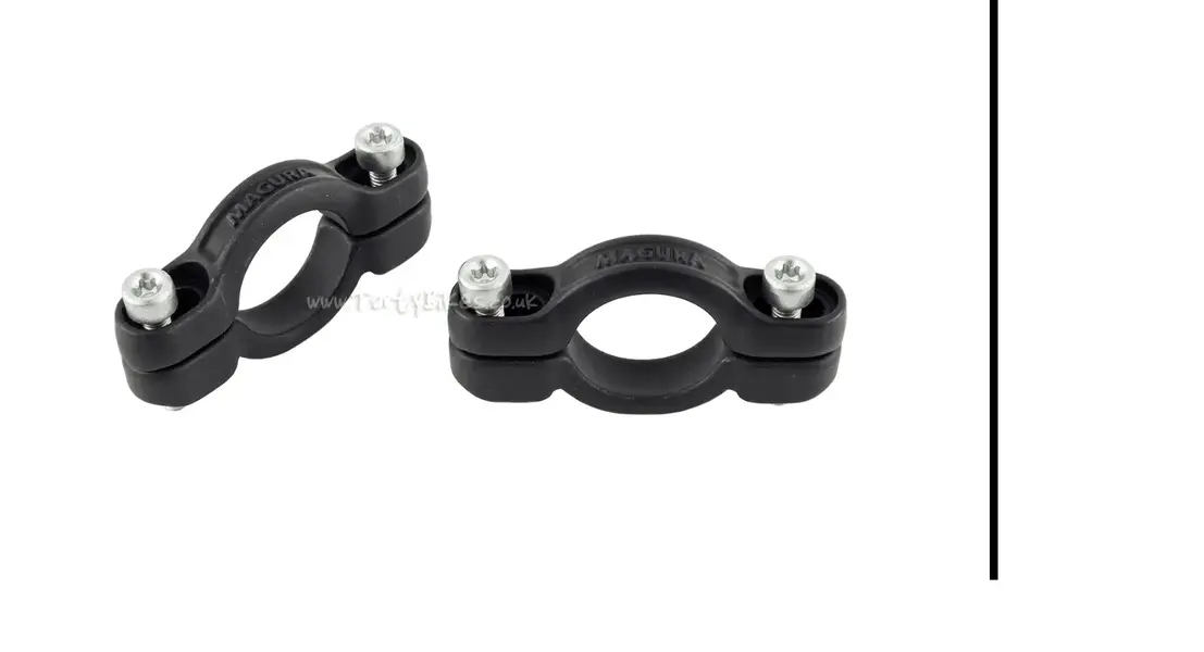 Later new shaped Magura clamps for trials.webp