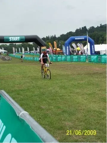 Start of Ed's last lap.webp