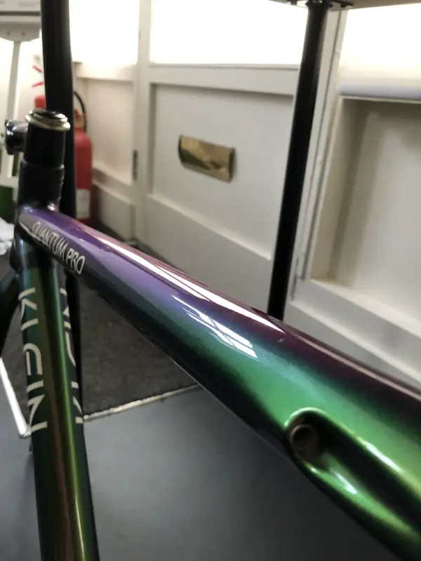 KLEIN Quantum Pro 55 cm Road Frameset Jade Chameleon MC3