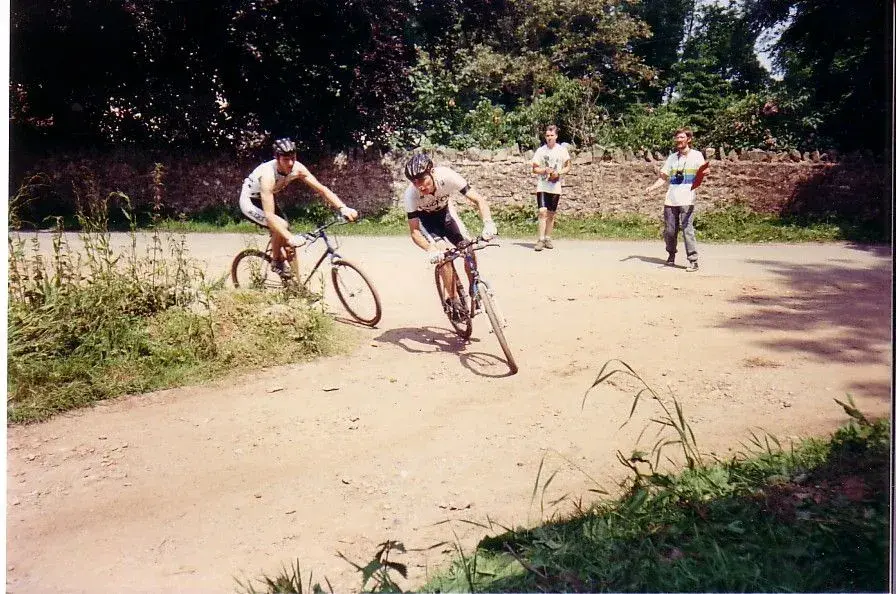 tim gould and david baker late eighties Quantock Quest.webp