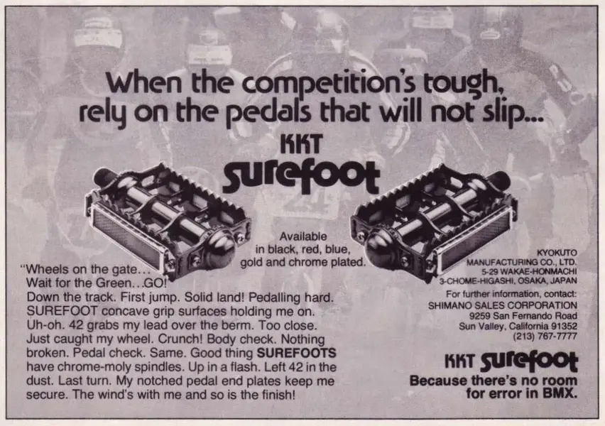 kkt surefoot advertisement september 1979.webp