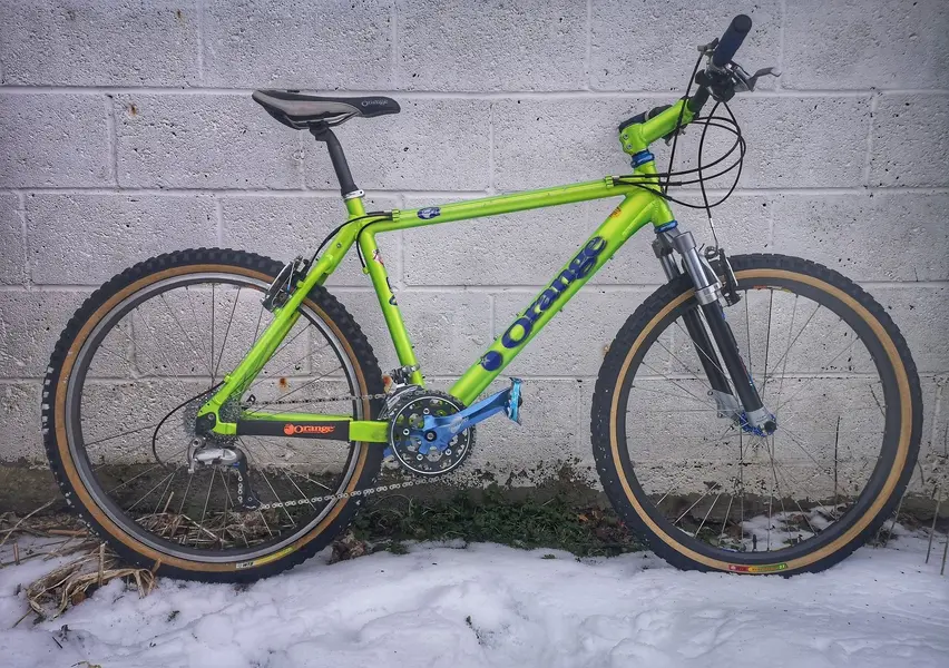 Orange evo 2 mountain bike deals