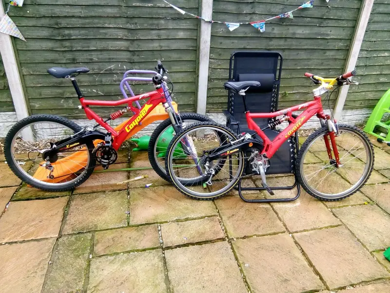Coyote mountain bike full suspension outlet