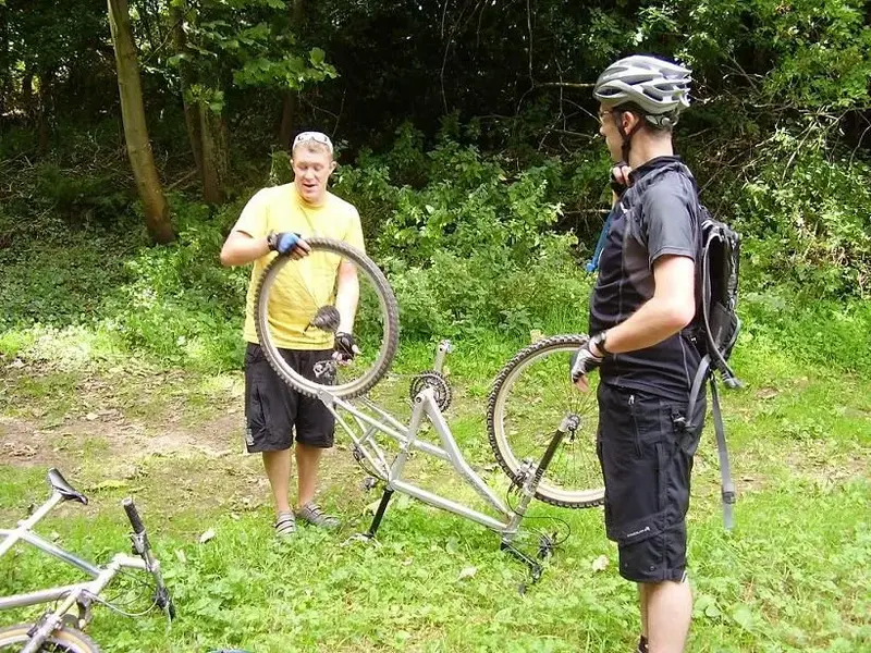Gravy Monster's flat tyre!.webp