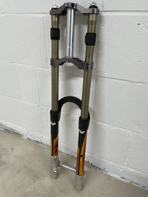 Manitou X-Vert Carbon DC DH サスペンションフォーク 2001 Manitou X-Vert Carbon DC DH Fork 180 mm -RARE (not fox, For Sale