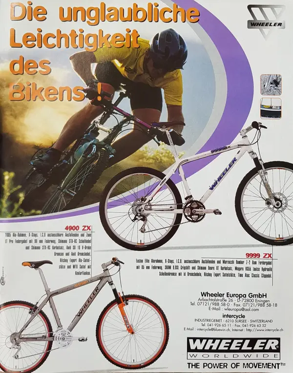 Wheeler Ad aus Bike 1998.webp