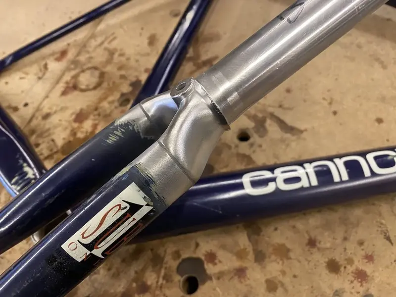 Cadre Vélo Course Cannondale R800 Aluminium 54cm (M) - Blanc - Occasion