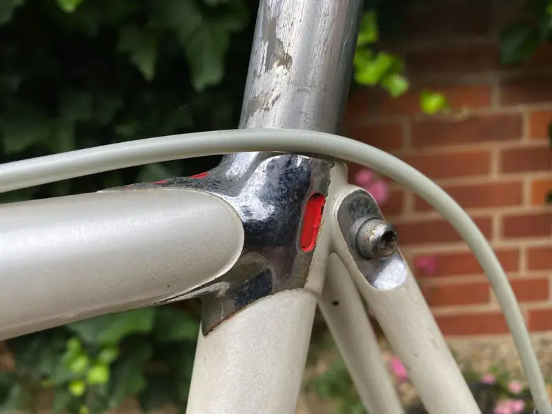 1980 Cinelli Supercorsa build pearl white laser blue restoration project Falko Schloetel Germa...jpg