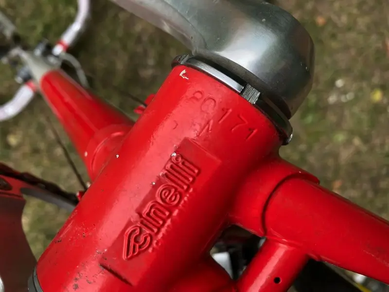 1980 Cinelli Supercorsa build pearl white laser blue restoration project Falko Schloetel Germa...jpg