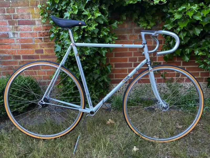 1984 Cinelli Supercorsa build pearl white laser blue restoration project Falko Schloetel Germ...webp