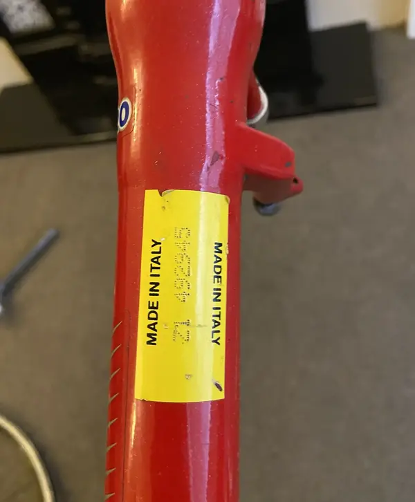 Sold - 1998/99 Marzocchi Bomber Z1 QR20 with Mavic X221 on 