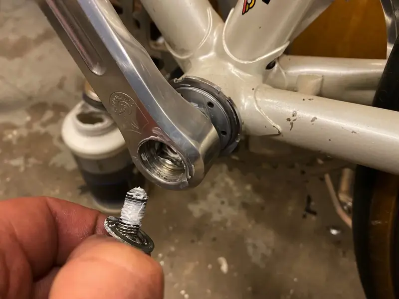 1984 Cinelli Supercorsa build pearl white laser blue restoration project Falko Schloetel Germ...webp