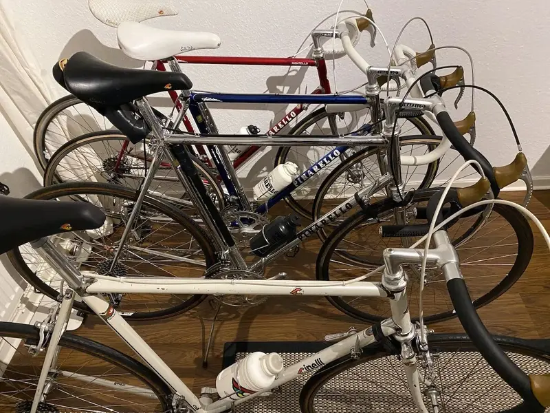 1984 Cinelli Supercorsa build pearl white laser blue restoration project Falko Schloetel Germ...webp