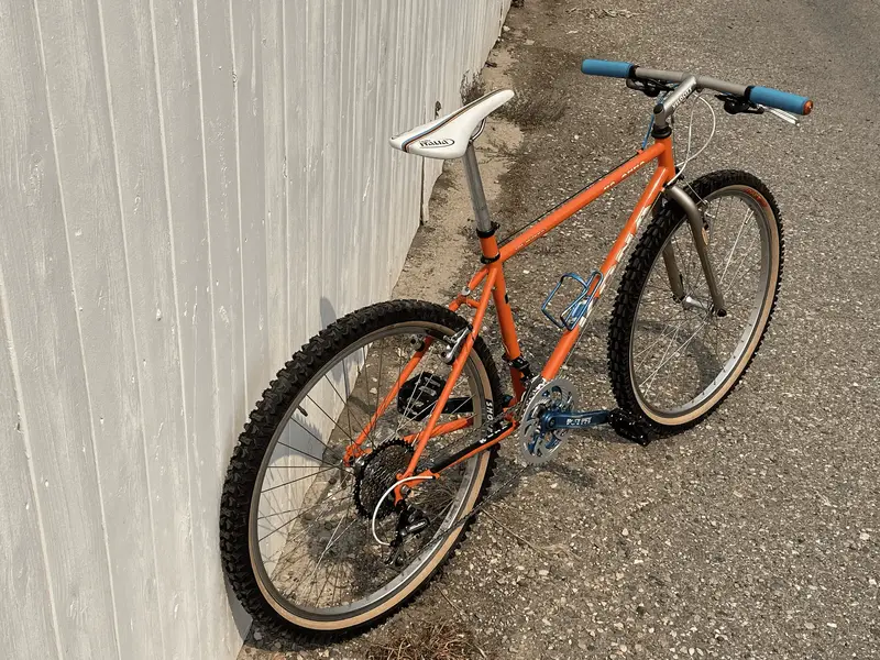 93 Kona Hahanna North American single colour. Retrobike